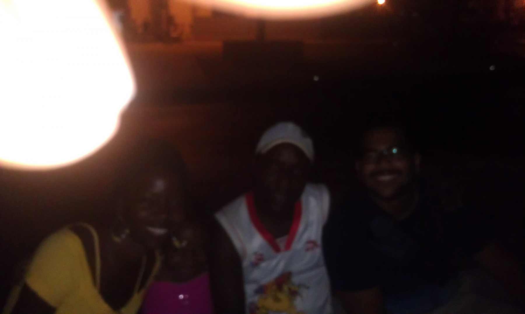 Members of the Simunye delegation meeting local residents in Cuba, 2013.